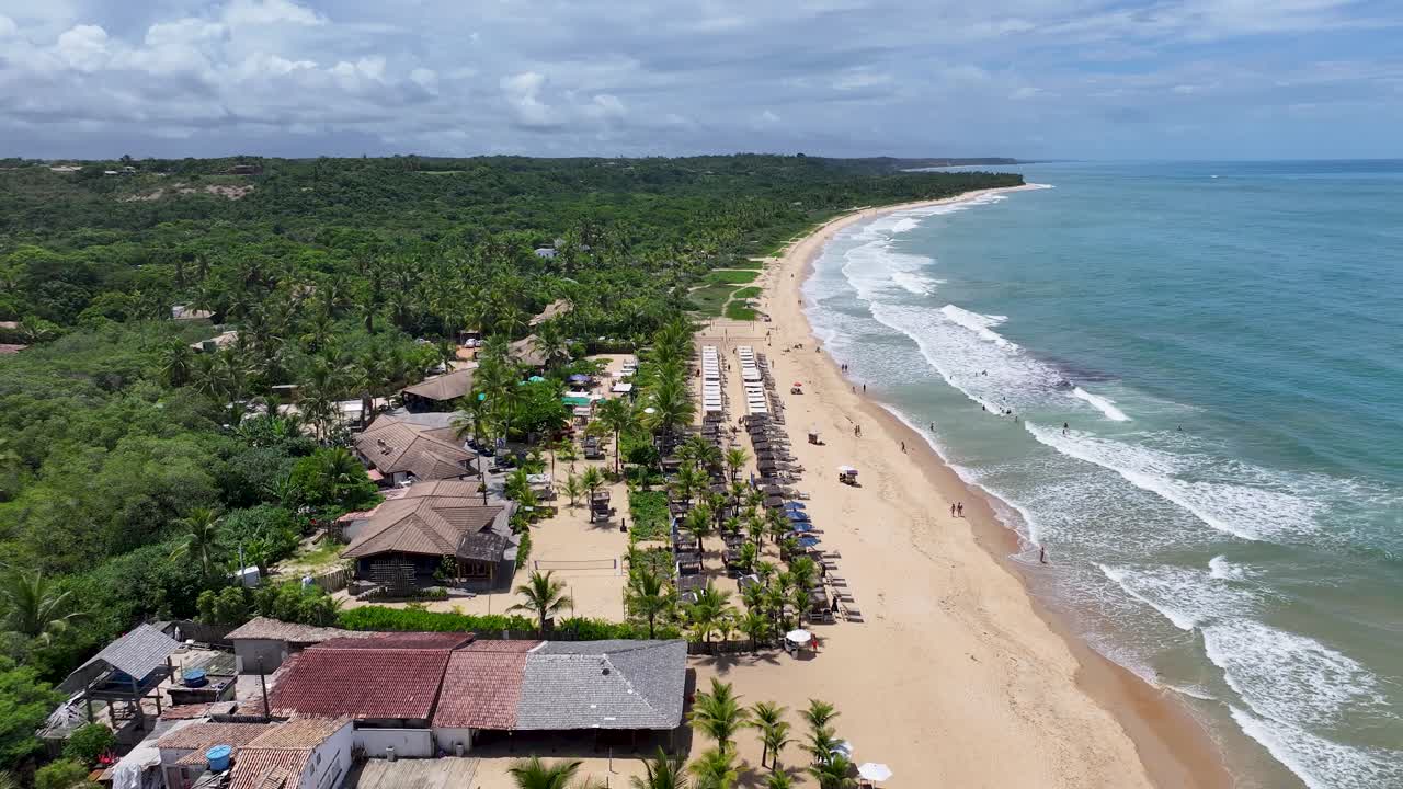 playa de trancoso en trancoso bahía brasil