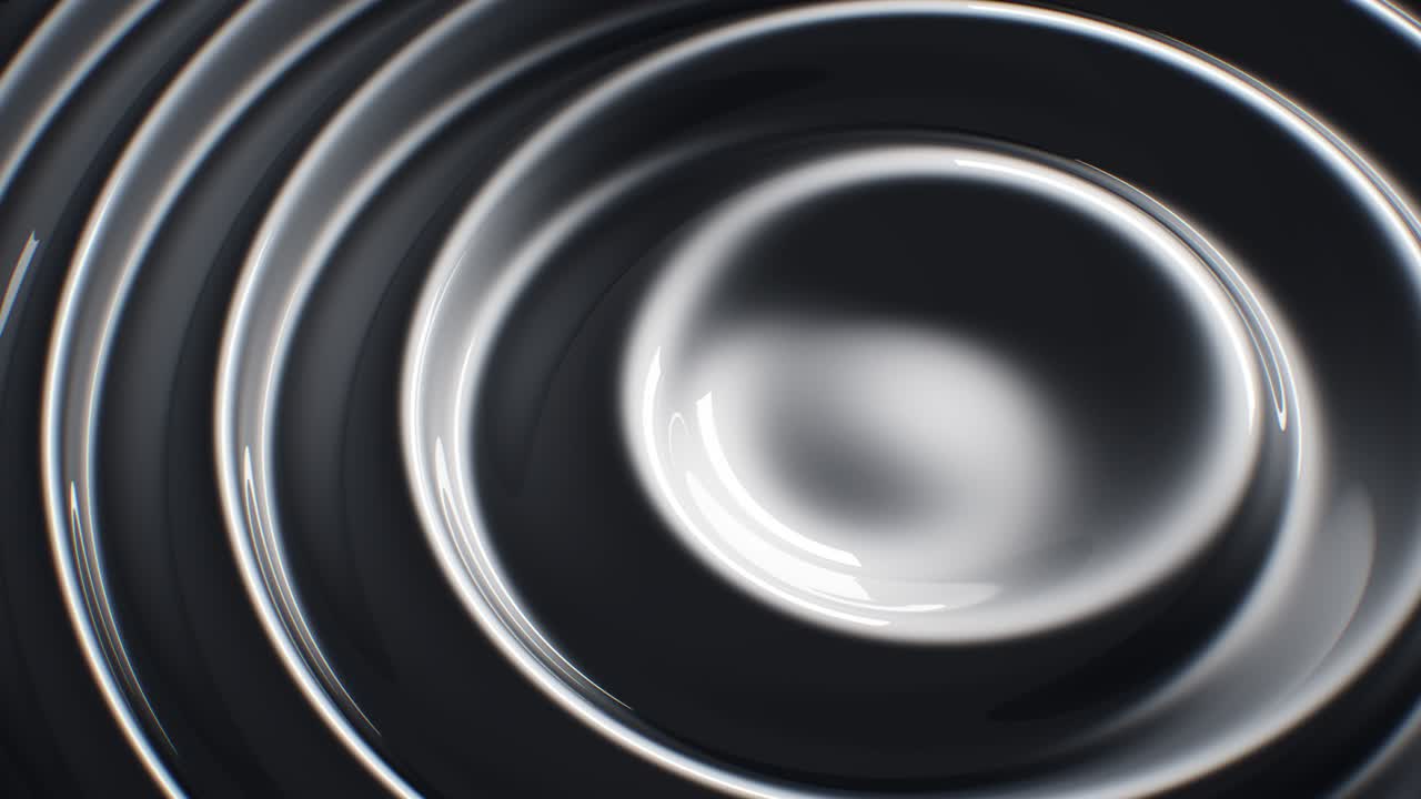검은 배경: 부드럽게 흐르는 파동, 애니메이션, 4k 루프