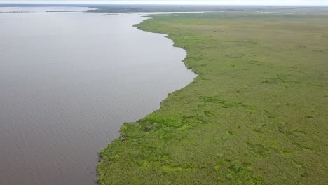 Wetlands-of-northeast-Argentina-shooted-with-drone