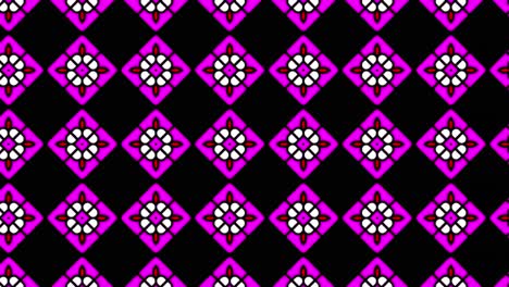 animación de fondo en bucle de bloques morados y negros que cambian de color dinámico en un elemento de fondo corporativo de patrón a cuadros