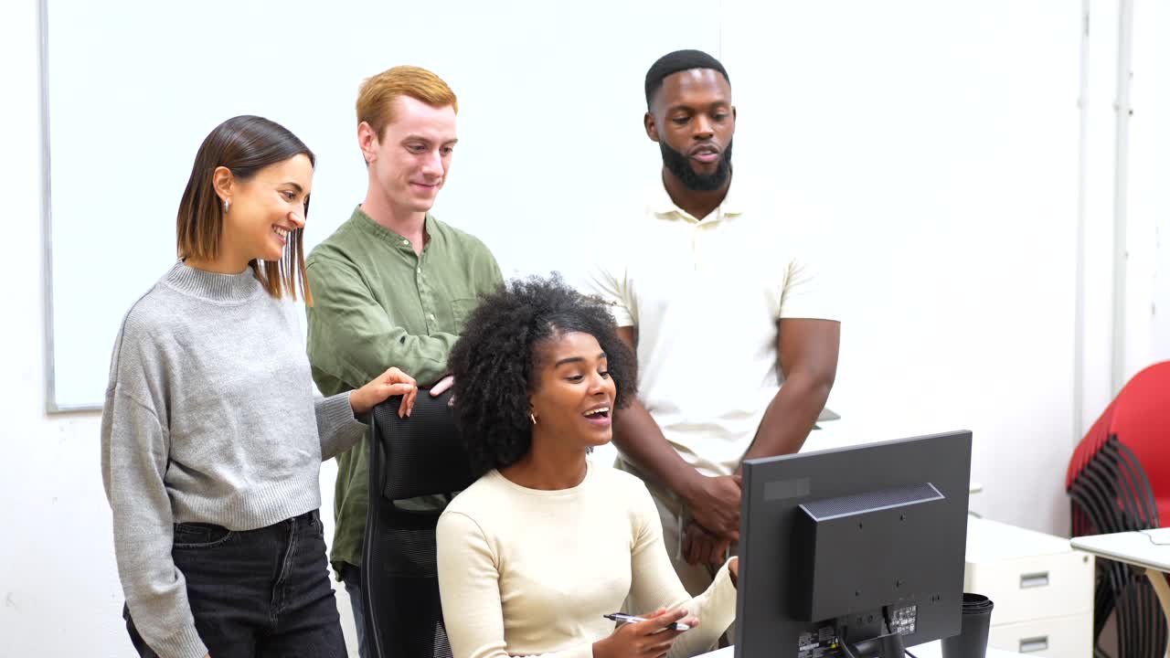 Team Collaboration on Video Call