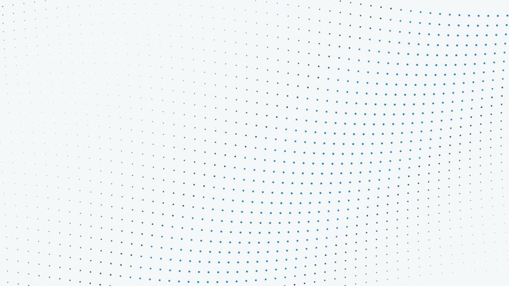 Abstract Motion Background with Blue and Black Dotted Wave Pattern