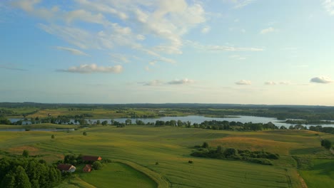 Aerial-shot-of-natural-landscape