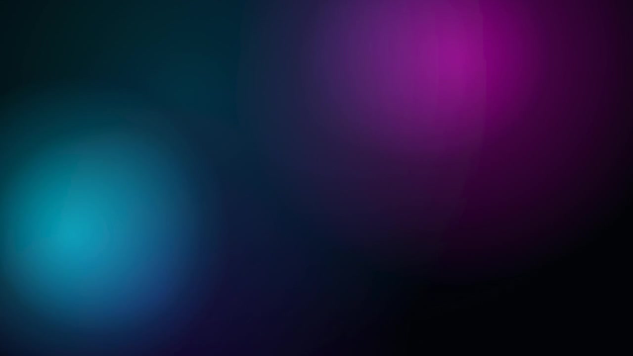 Abstract Background with Soft Glowing Blue and Purple Light Orbs