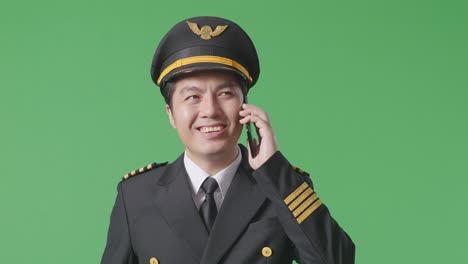 pilot on a phone call