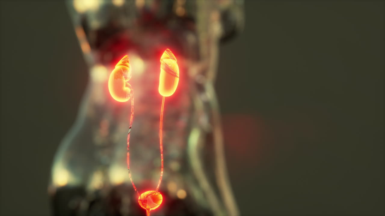 人間の ⁇ 臓と循環と骨格の医学図