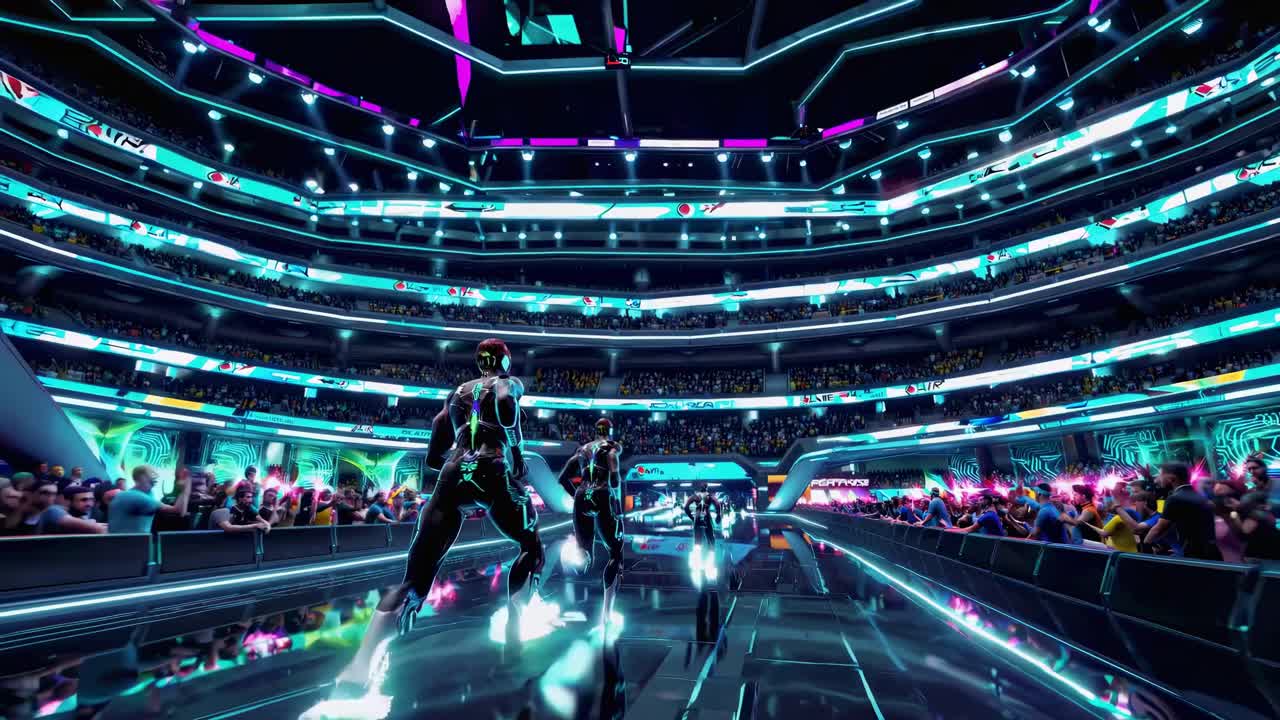 e스포츠 아레나 장면