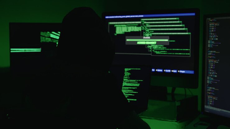 bei einem computer-hacker