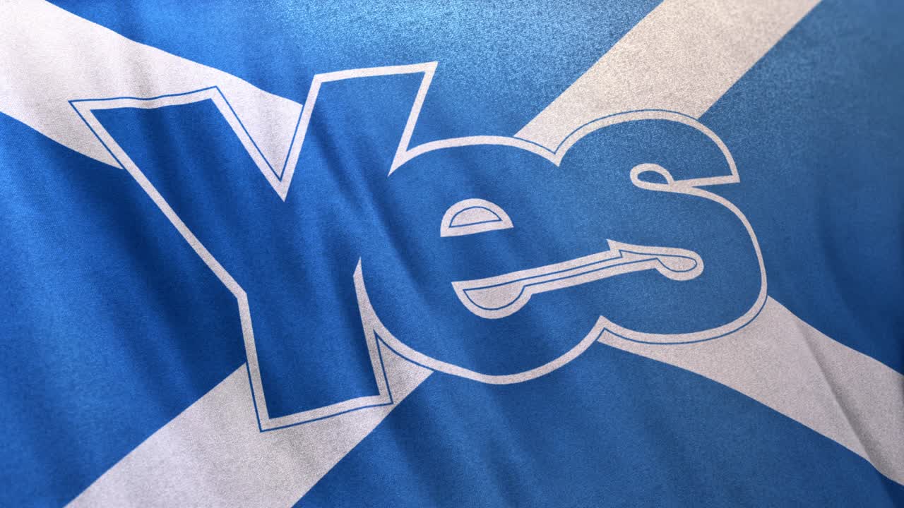 독립 스코틀랜드 배너 루프