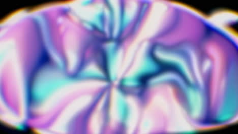 abstract iridescent holographic swirls background