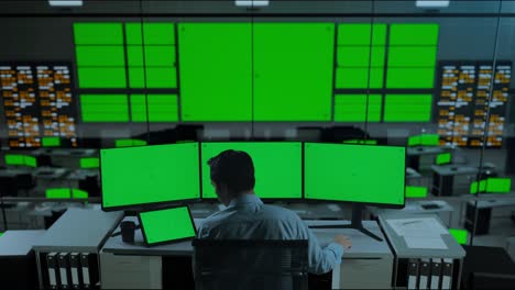 operador de la sala de control