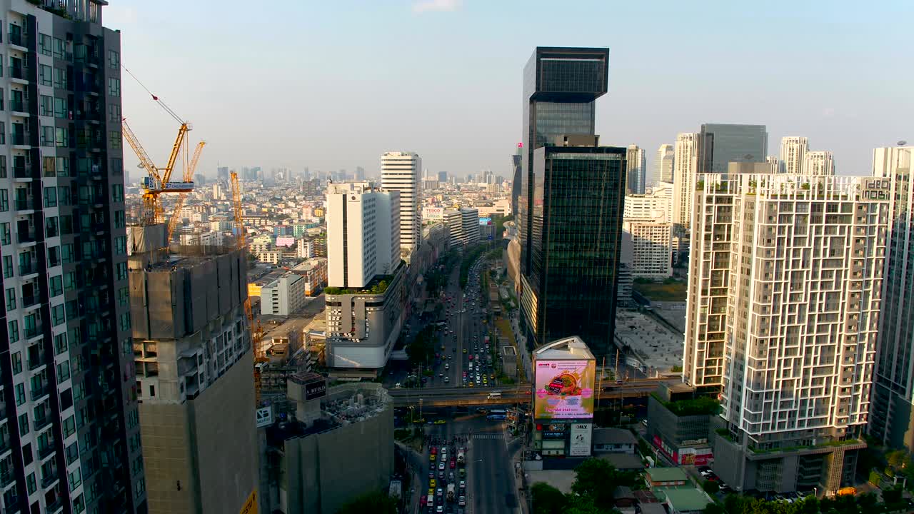 La ciudad de Bangkok.