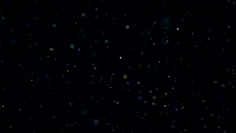 elegante, detallado y delicioso bokeh y partículas visuales con poca profundidad de campo bajo el agua