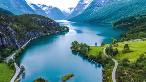 lovatnet-lake-Beautiful-Nature-Norway.