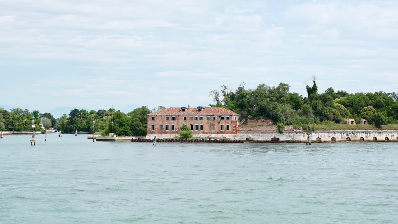 Forte Sant'Andrea part of the building, Venice, Italy