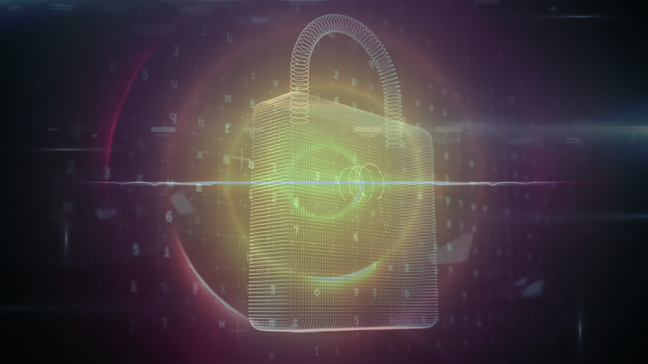 códigos de cerradura digital y binarios