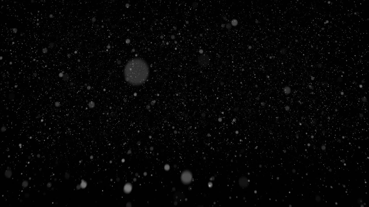 하늘에서 떨어지는 눈의 입자