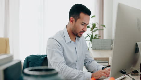 Computer,-error-and-frustrated-businessman-angry