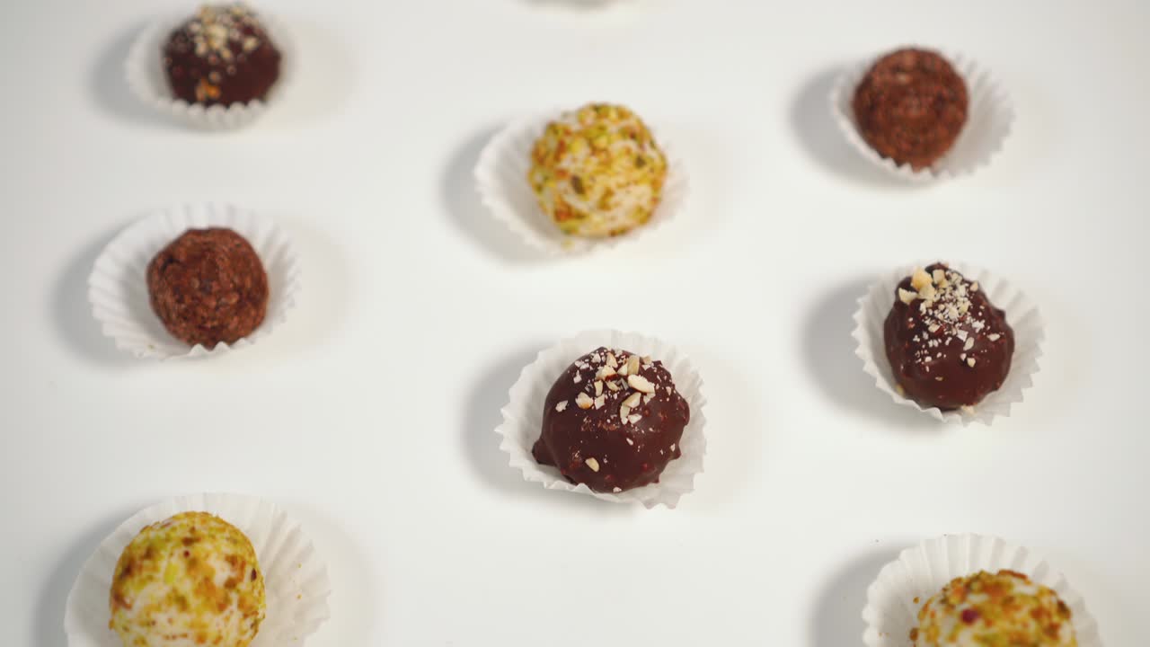 dulces caseros hechos de alimentos ecológicos sin azúcar para el desayuno en una dieta