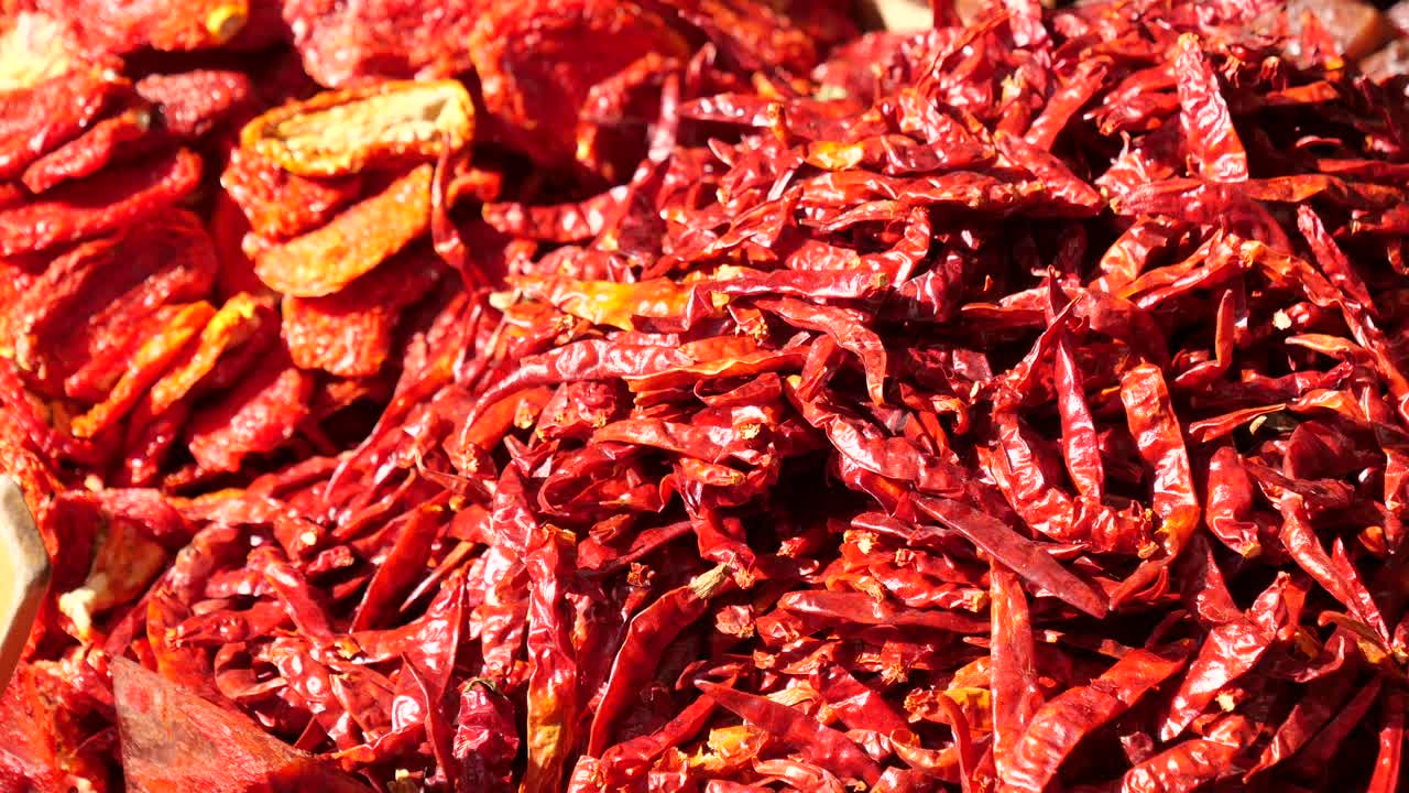 Dried Red Peppers