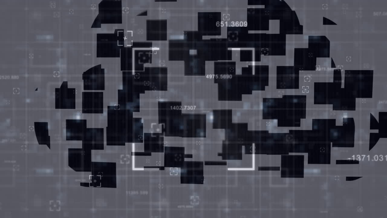 회색 배경 위에 떠다니는 미국 달러 지폐의 애니메이션