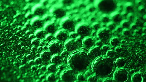 Science-or-Art-Abstract-Macro-Background-with-Green-Bubbles