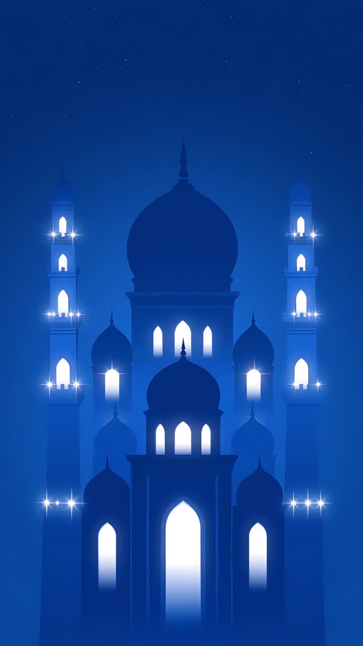 Eid al-Adha Moschea Sfondo islamico 4K