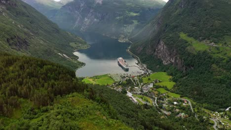 geiranger fjord, norway. beautiful nature norway natural landscape.