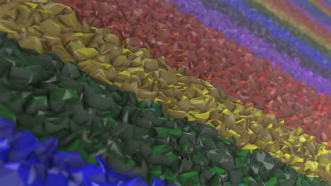 el orgullo lgbt gay lesbiano mardi gras lgbtqia fondo gráfico en 3d