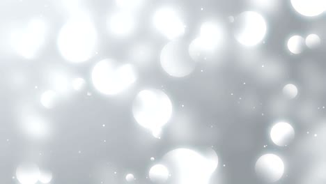 partículas de negocios blanco brillante brillo bokeh polvo bucle de fondo abstracto