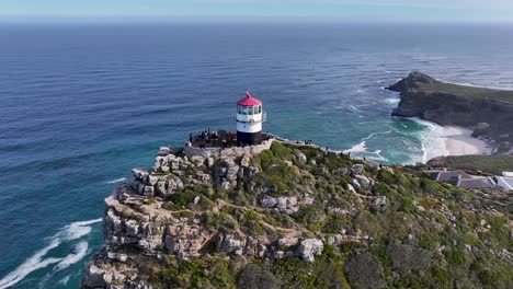 faro de cape point en la ciudad del cabo en sudáfrica