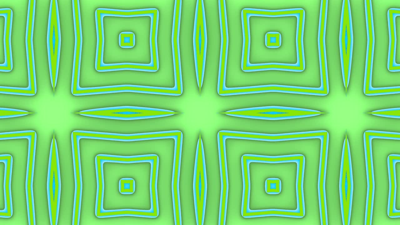 Geometric pattern psychedelic animation