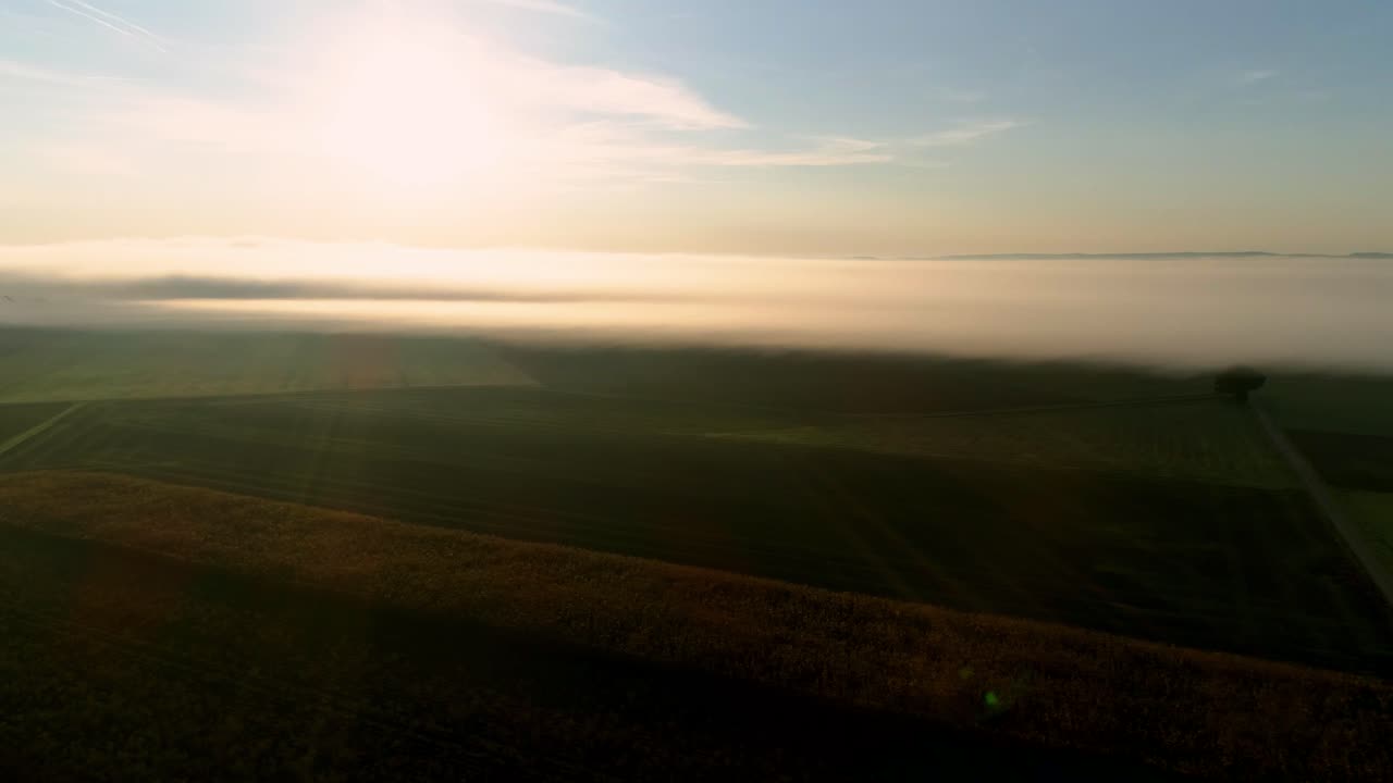 bellas imágenes aéreas de un campo