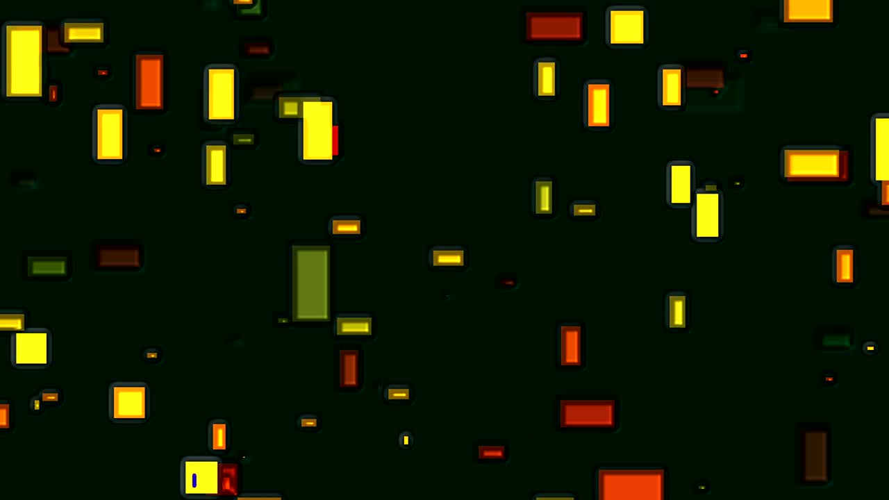 Abstract animated computer screen saver background