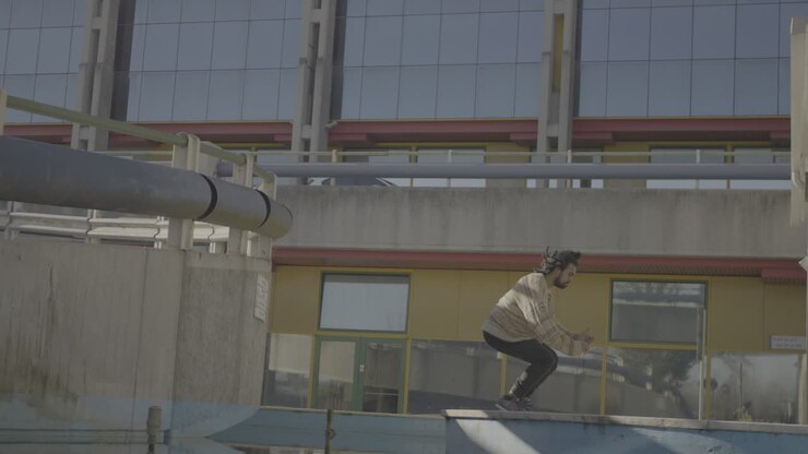 Urban Freerunning Jump