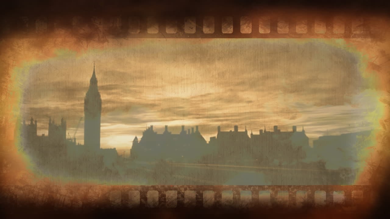 오래된 영화 테이프 비디오