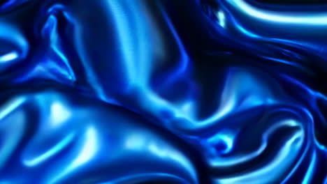 textura de tela de satén azul