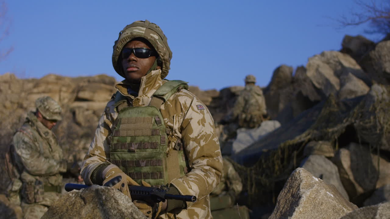 Military Personnel on Operation