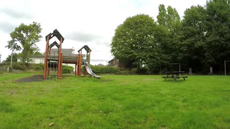 abandoned children's playground