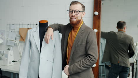 fashion designer at work