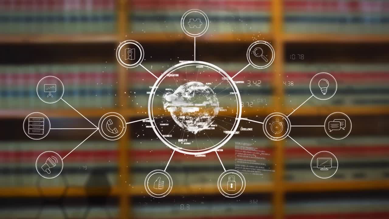 글로브 오버 파일로 데이터 처리의 애니메이션