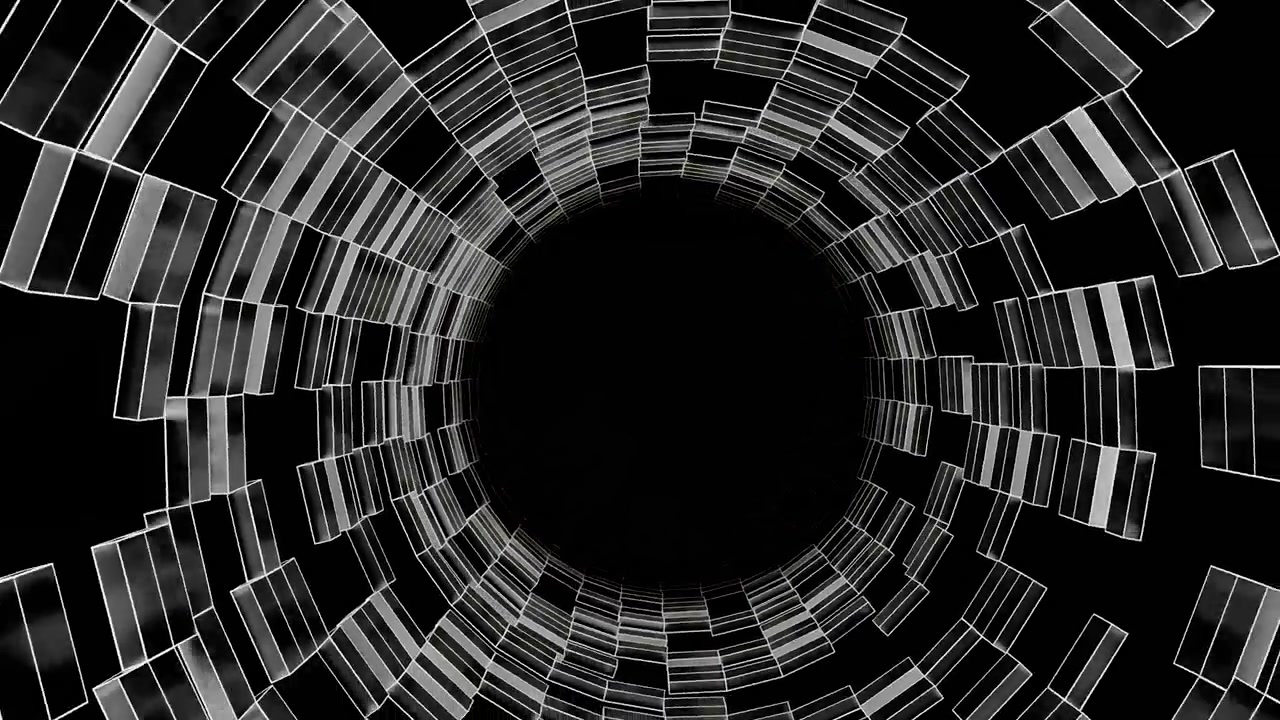 Abstract Tunnel Perspective