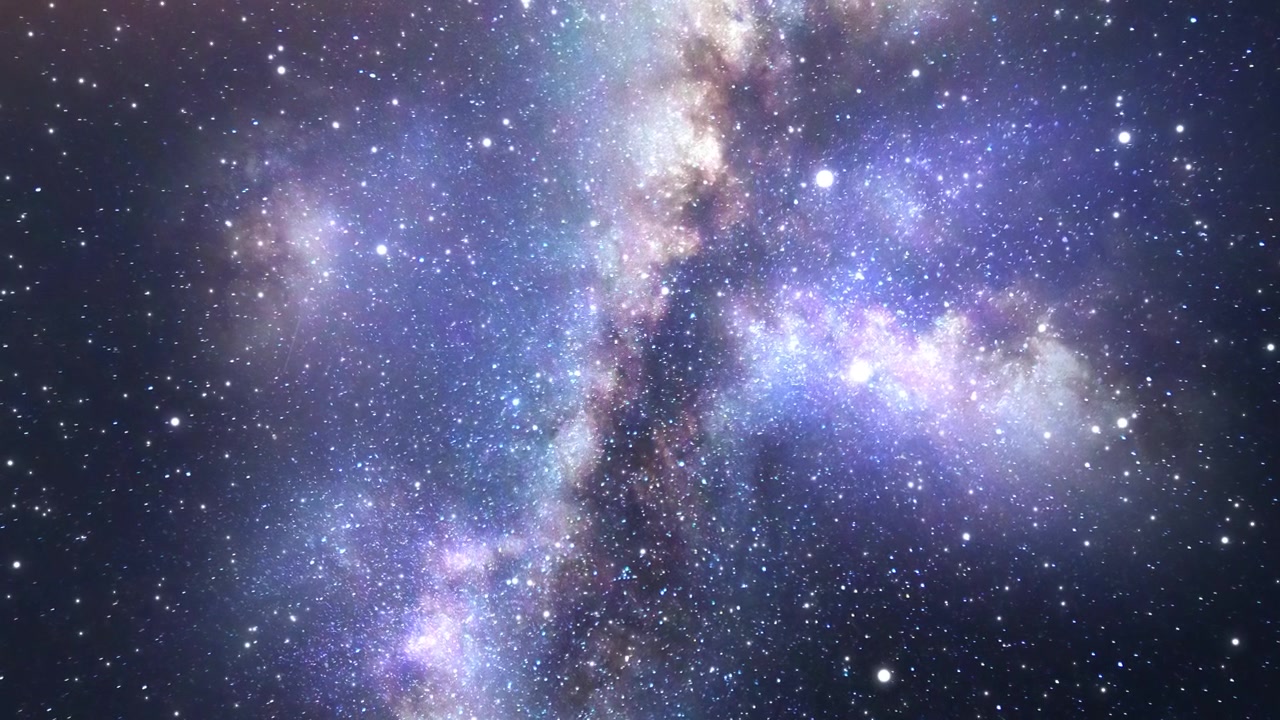Stunning View of the Milky Way Galaxy in Deep Space