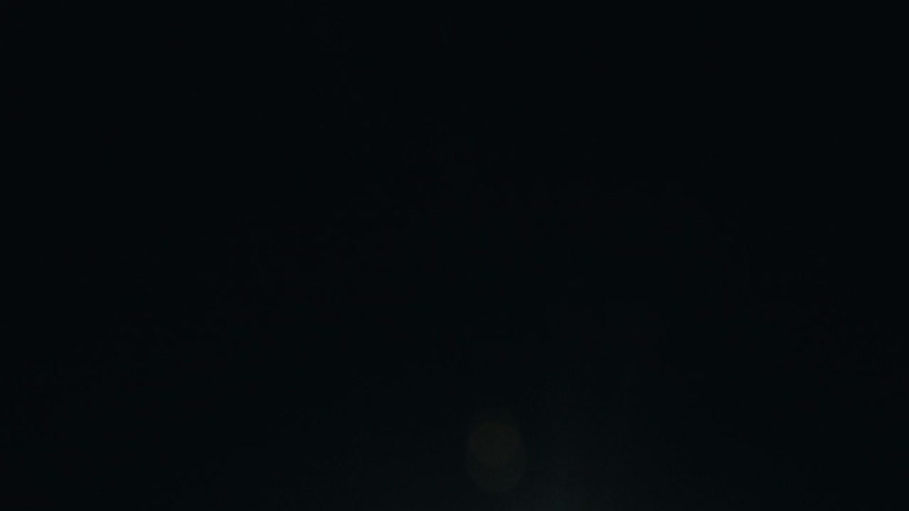 Abstraction. Light Source On Dark Background.