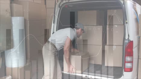 Deliveryman-loading-packages-in-to-his-van-4k