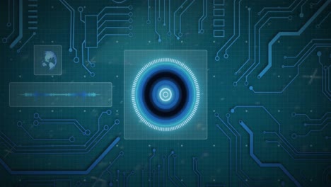 animation of scope scanning and data processing