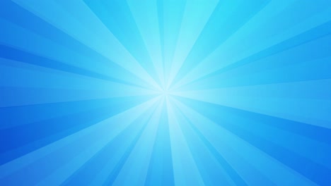 abstract blue background with rotating moving beams and rays - 4k futuristic modern loopable backdrop