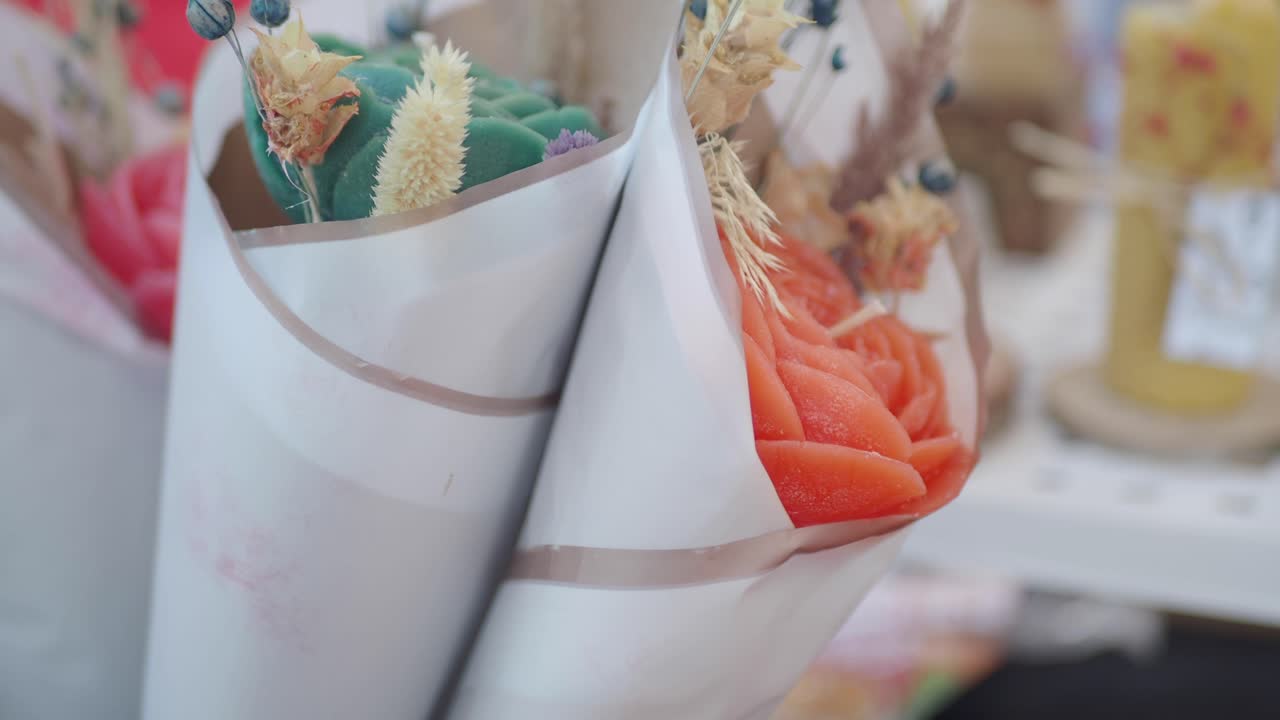 Beautiful Handmade Soap Flower Bouquet