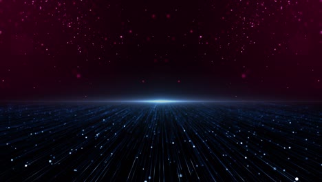 particles dust abstract light bokeh motion titles cinematic background loop