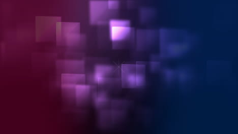 animación del círculo parpadeando contra la decoración 3d